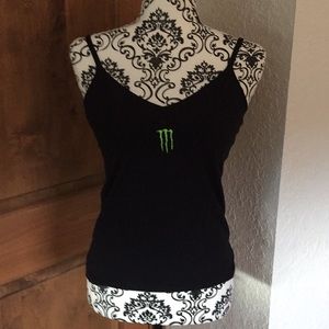 Tank top w/ embroidered Monster logo